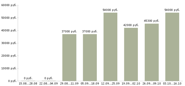 Вакансии грузчики с проживанием на склад в Уфе - Медиана зарплат грузчики с проживанием на склад в Уфе за 2 месяца