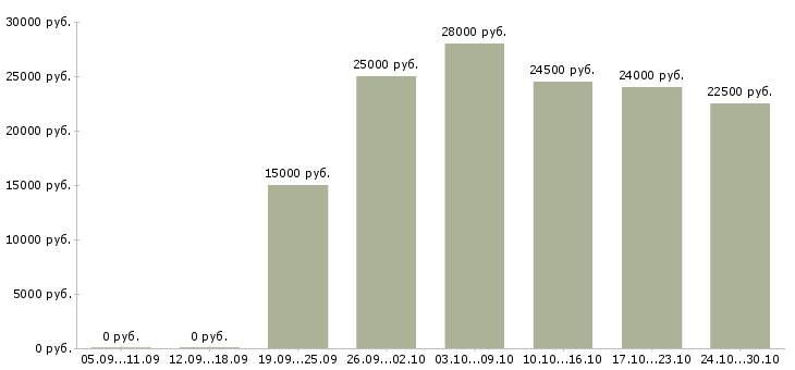 Вакансии менеджер по рекламе интернет магазина в Красноярске - Медиана зарплат менеджер по рекламе интернет магазина в Красноярске за 2 месяца