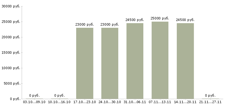 Вакансии мерчендайзер магазина в Хабаровске - Медиана зарплат мерчендайзер магазина в Хабаровске за 2 месяца