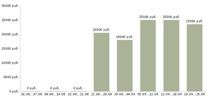 Вакансии мерчендайзер грузчик Коми - Медиана зарплат мерчендайзер грузчик Коми за 2 месяца