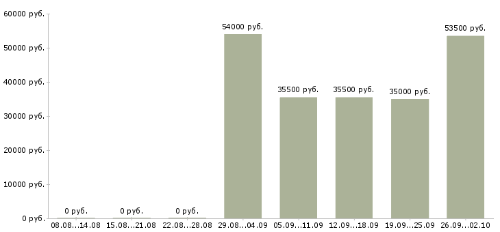 Вакансии водитель в компанию в Брянске - Медиана зарплат водитель в компанию в Брянске за 2 месяца
